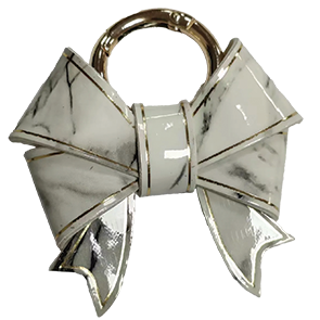 Leathery Bow Clip
